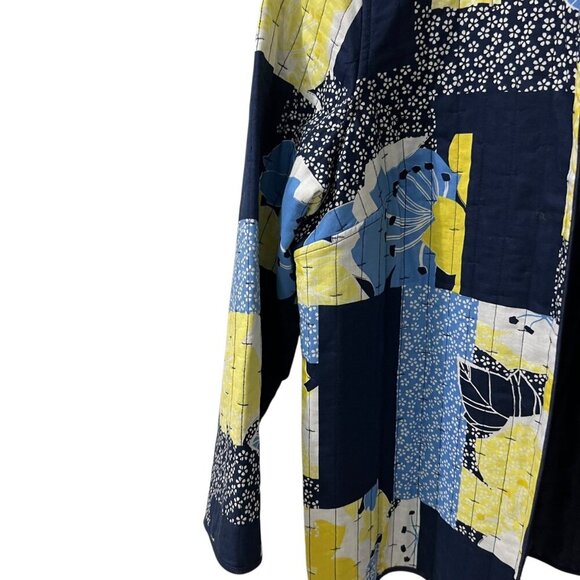 Alfred Dunner Quilted Patchwork Jacket 18W - Picture 2 of 8